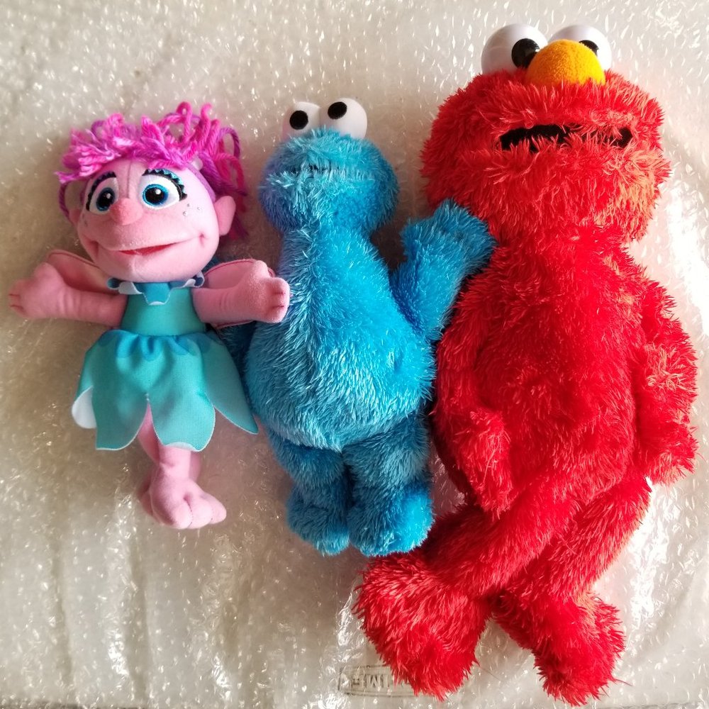 Sesame Street Plushes -  Lot of 3